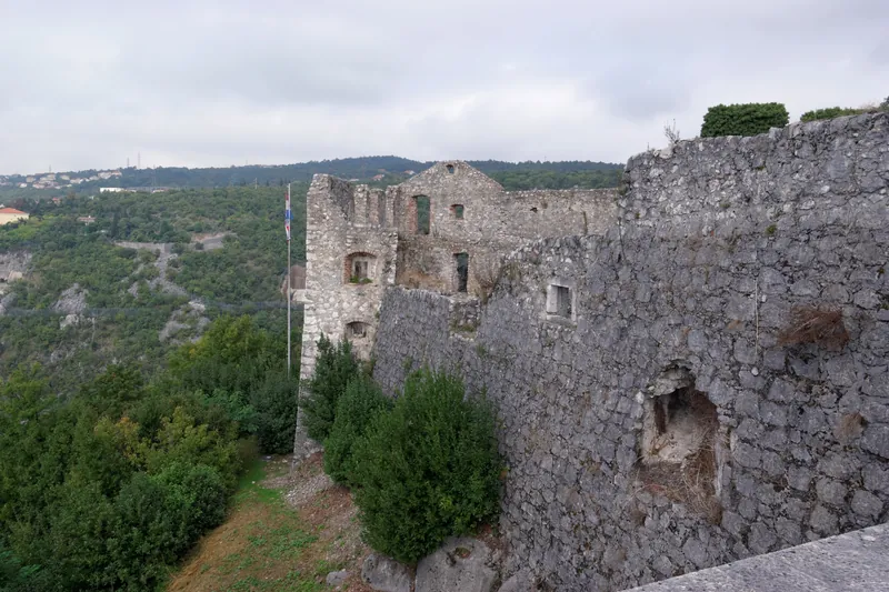 Trsat Castle above Rijeka